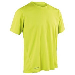 Spiro Unisex Adult Performance Quick Dry T-Shirt / Lime